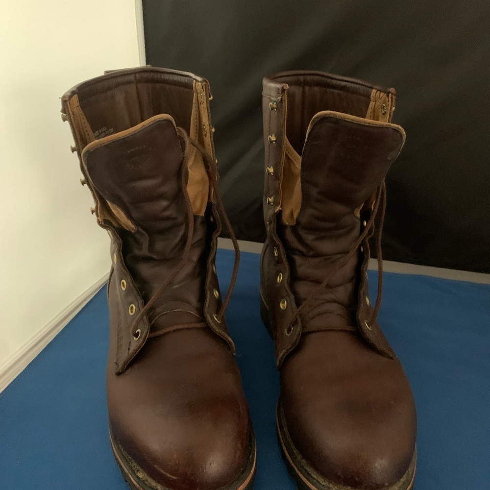 CC Filson 902 Highlander Leather Boot 10D with Vibram Soles